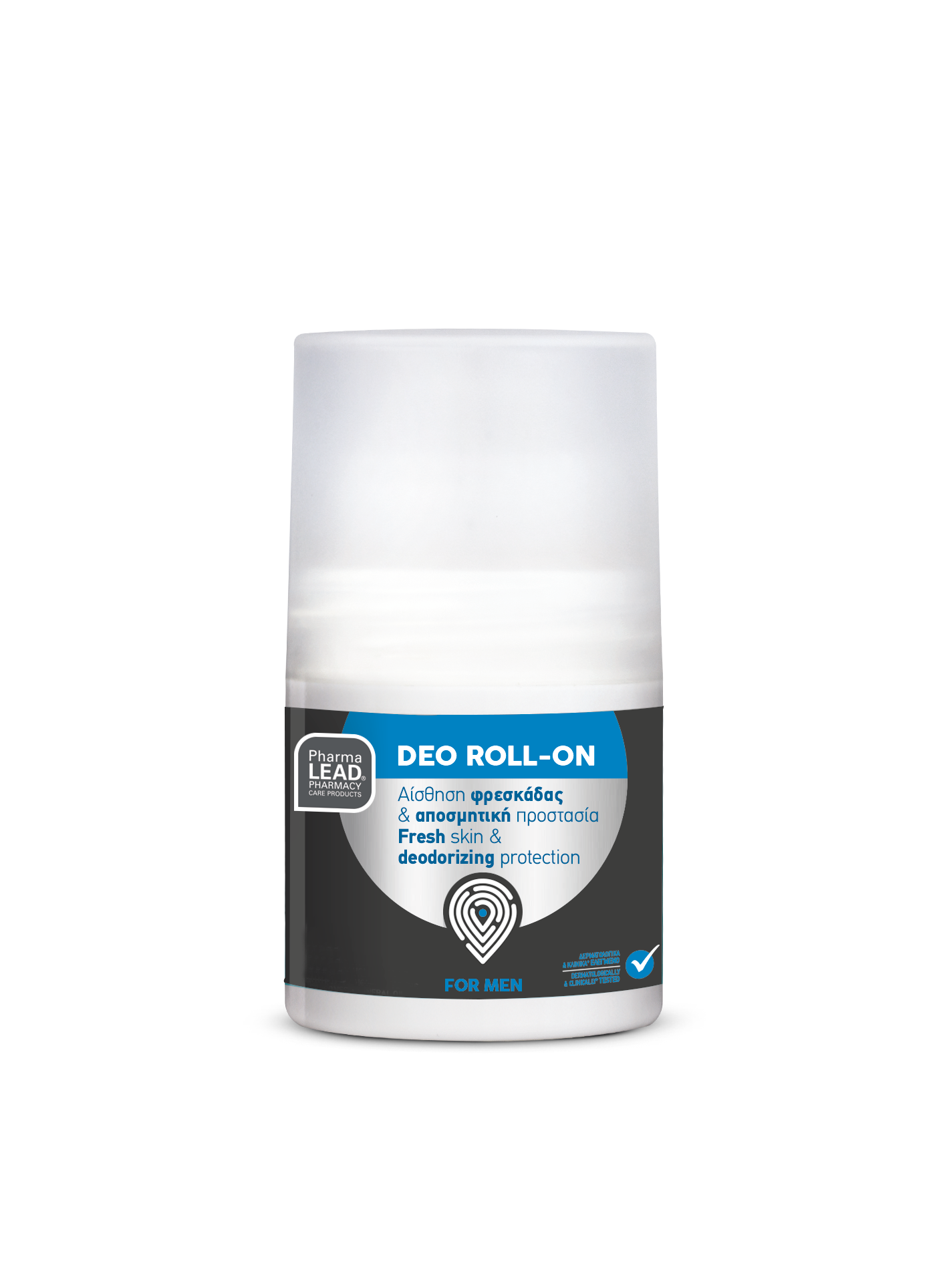 Pharmalead Men Deo Roll-On 50ml – Ανδρικό Αποσμητικό για Διάρκεια & Φρεσκάδα