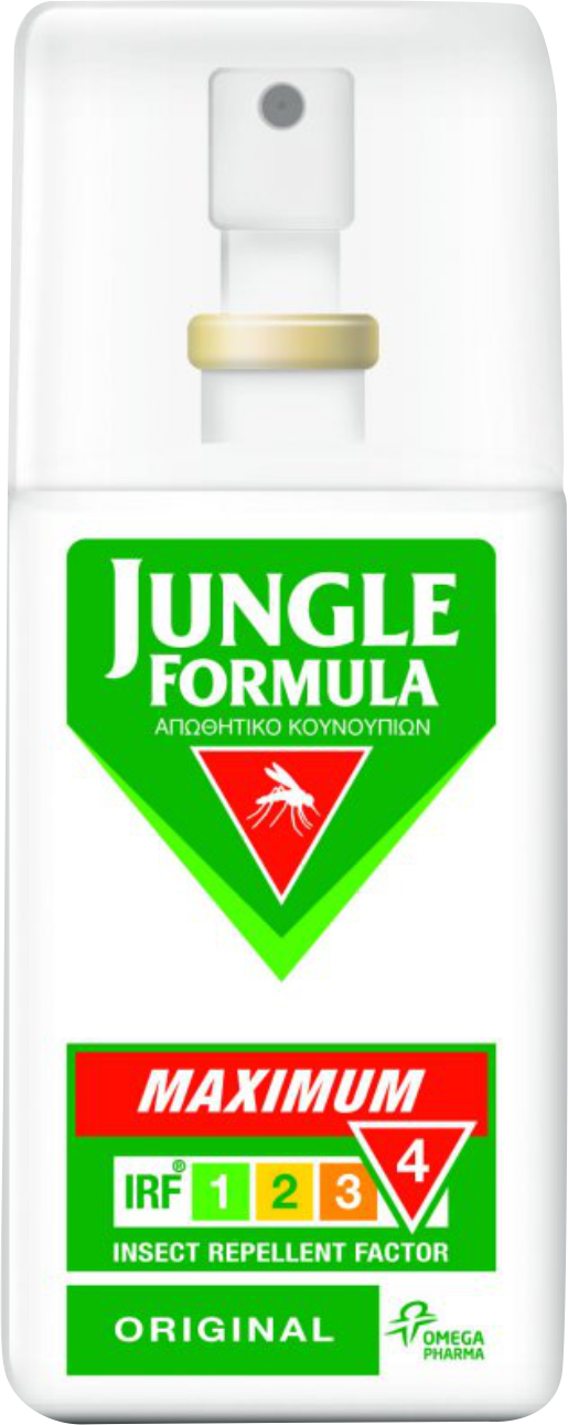 Jungle Formula Maximum Original IRF4 75ml – Εντομοαπωθητική Λοσιόν Υψηλής Προστασίας