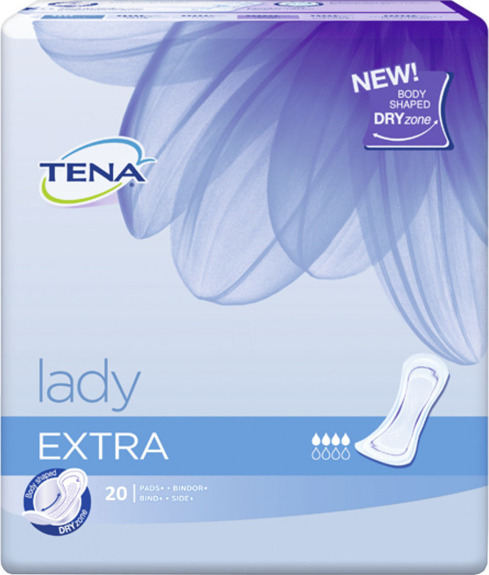 SLIPAD TENA LADY EXTRA ΣΕΡΒΙΕΤΑ ΜΕΤΡΙΑΣ ΜΟΡΦΗΣ ΑΚΡΑΤΕΙΑΣ  12