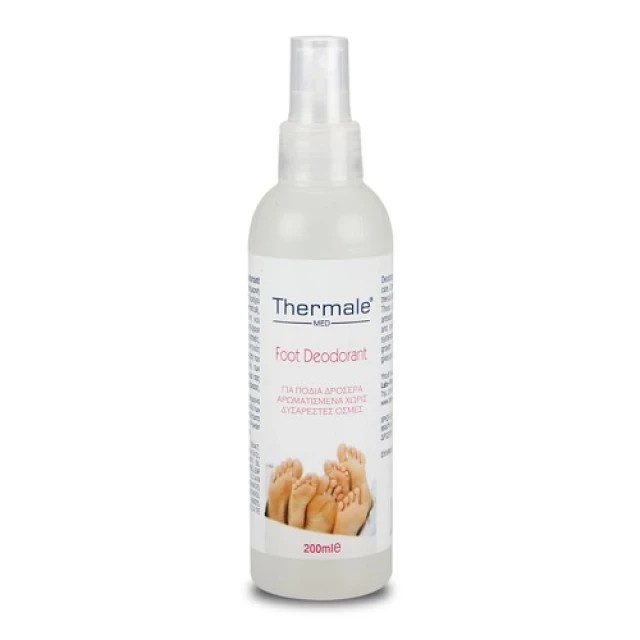 Thermale Deodorant Foot Spray 200ml – Αποσμητικό Σπρέι Ποδιών κατά της Κακοσμίας