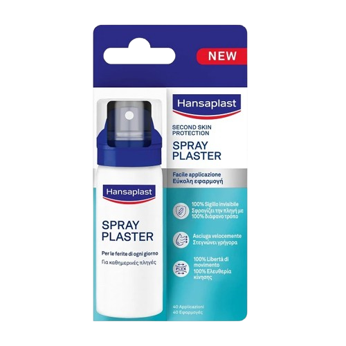 Hansaplast Second Skin Spray 40ml – Υγρό Επίθεμα για Προστασία Πληγών