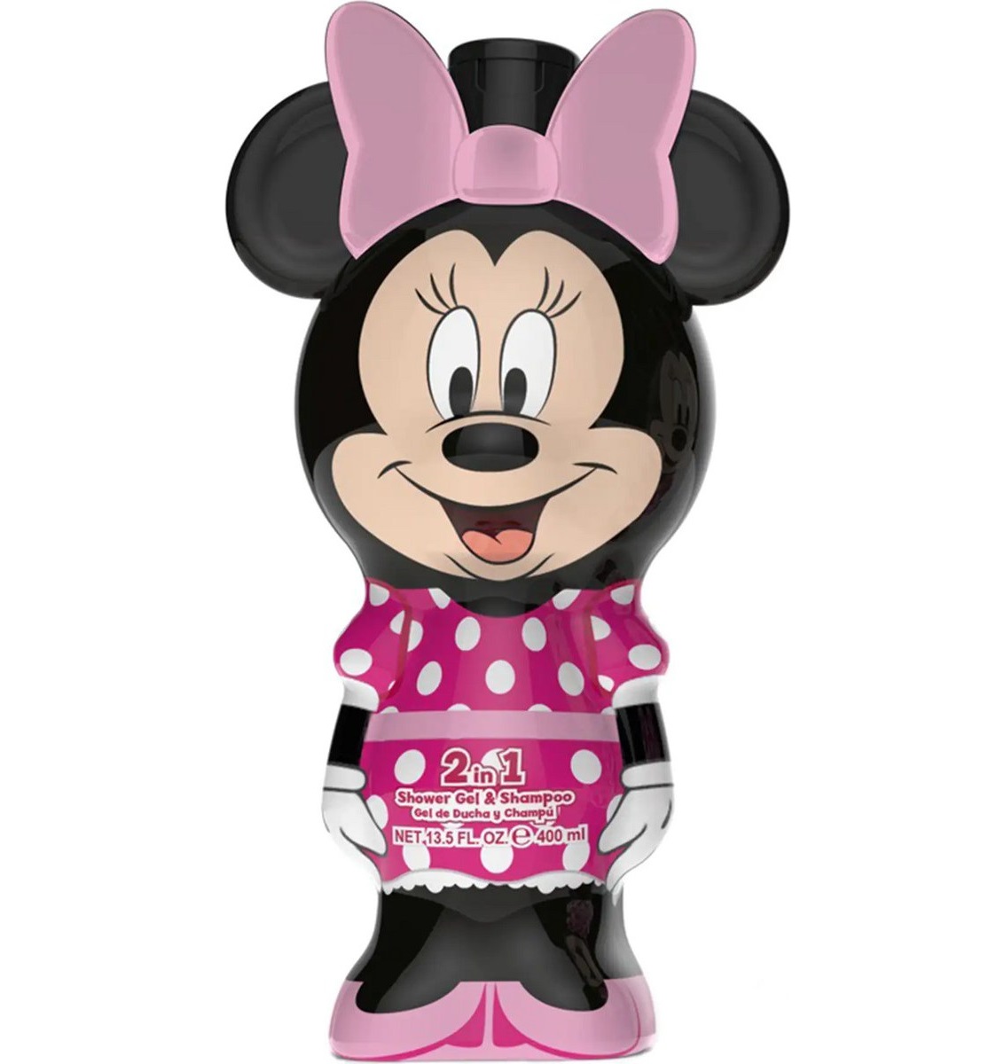 Disney Minnie 2 σε 1 Αφρόλουτρο & Σαμπουάν για Κορίτσια 400ml – Απαλός Καθαρισμός & Φροντίδα