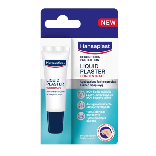 Hansaplast Second Skin Liquid Plaster 10ml – Υγρό Τσιρότο για Προστασία Πληγών