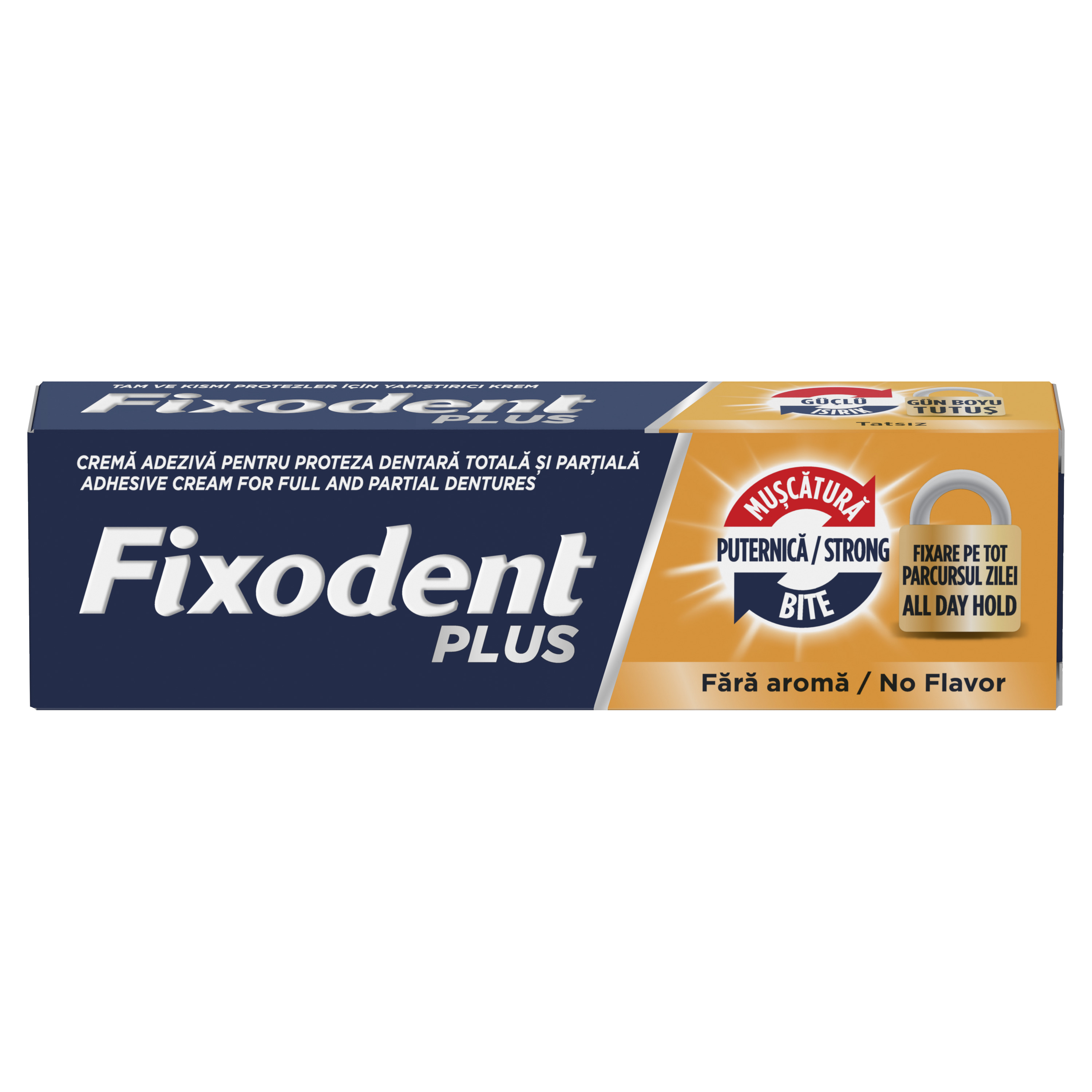 Fixodent Plus Στερεωτική Κρέμα Οδοντοστοιχιών – Ισχυρό Κράτημα & Άνεση