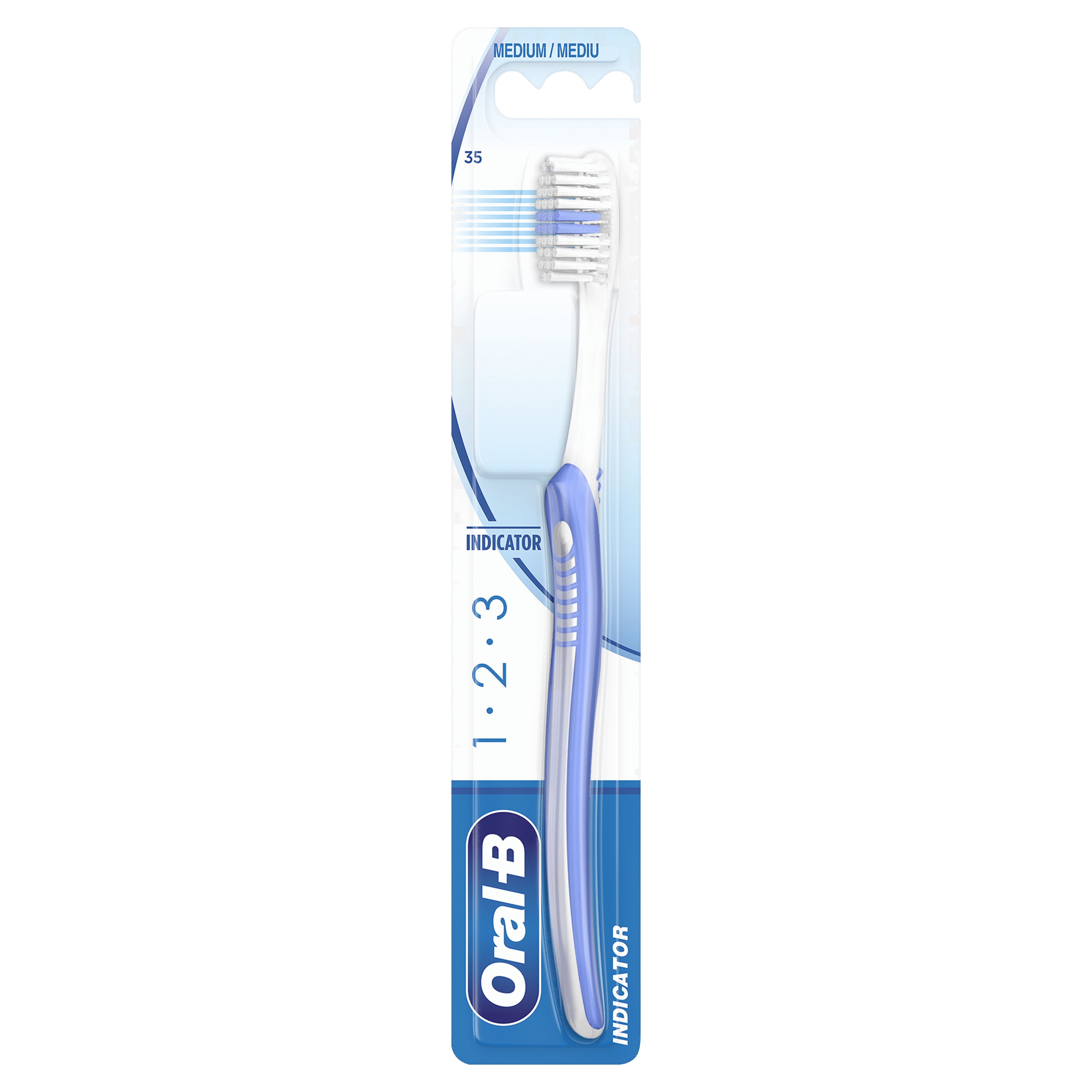 Oral-B 123 Indicator 35 Medium – Οδοντόβουρτσα
