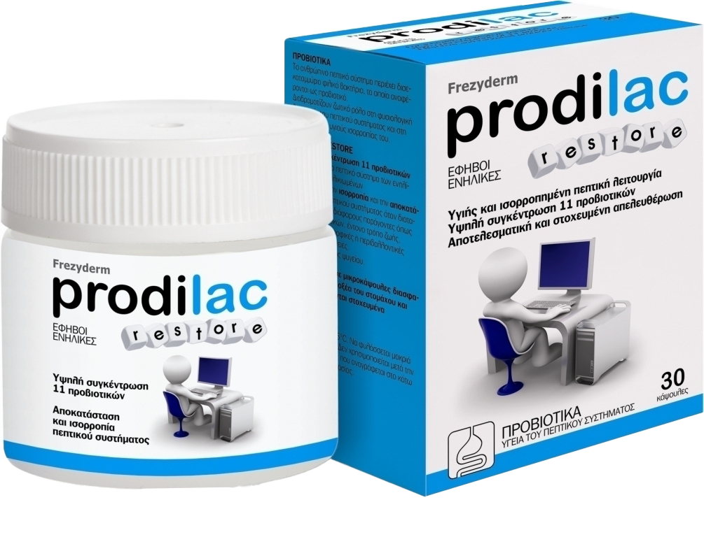 Frezyderm ProdiLac Restore 30 Caps – Προβιοτικά για Εφήβους & Ενήλικες