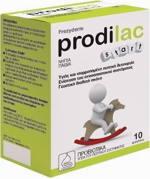 Frezyderm Prodilac Start 30 Φακελίσκοι – Προβιοτικά για Νήπια & Παιδιά για Εντερική Ισορροπία