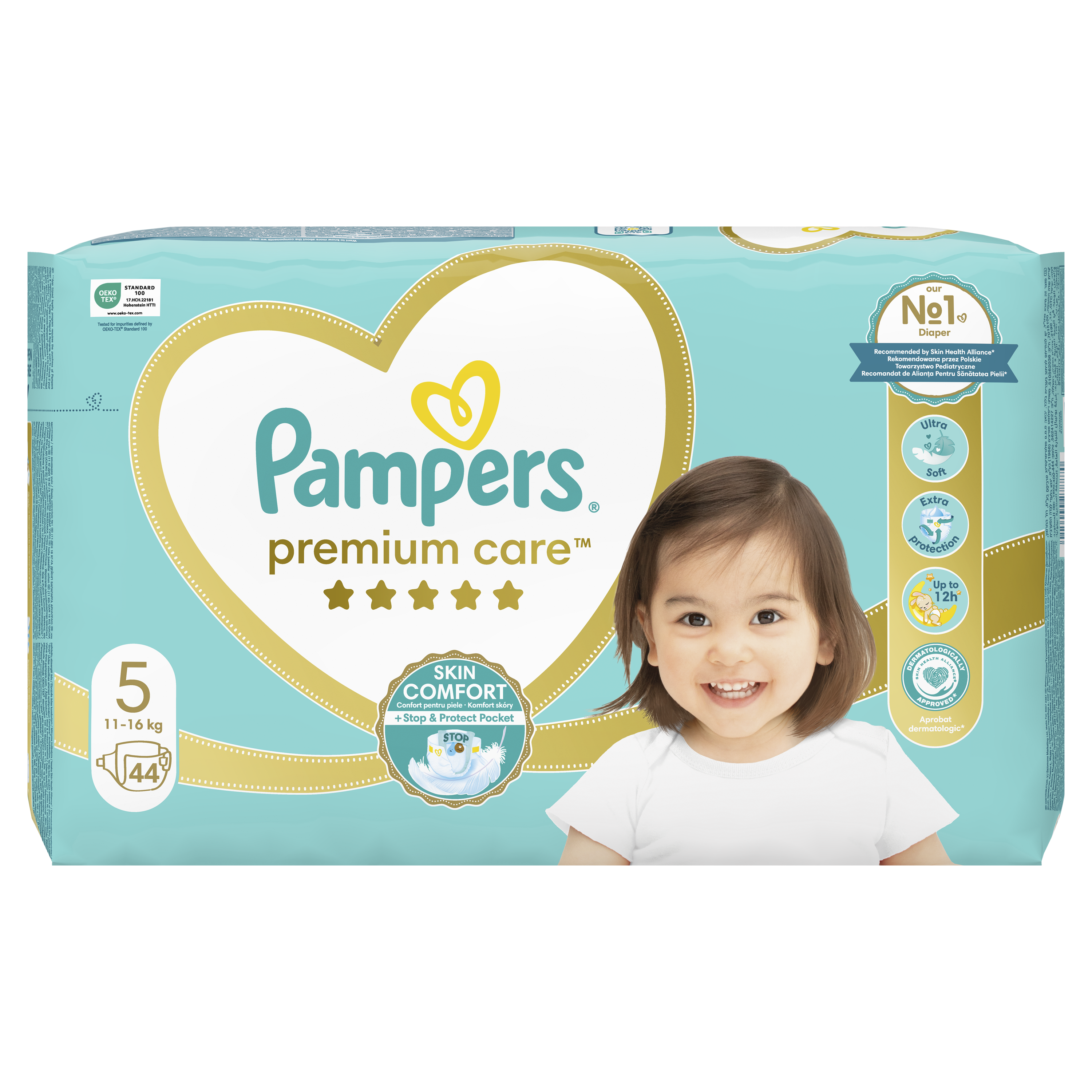 Pampers Premium Care Μέγεθος 5 2x44 Τεμάχια Jumbo