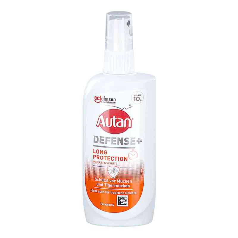Autan Defence Long Protection Εντομοαπωθητικό Spray 100ml για Κουνούπια, Τσιμπούρια & Μύγες – Μακράς Διάρκειας Προστασία